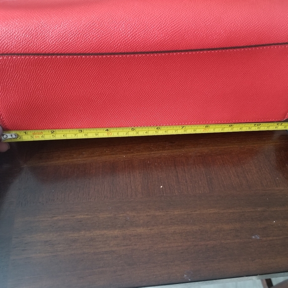 Coach Red Leather Crossbody - Picture 2 of 6